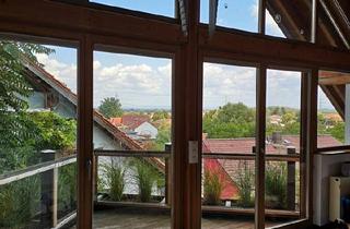 Wohnung kaufen in 67229 Gerolsheim, Gerolsheim - Lichtdurchflutete Maisonette mit Fernblick und Balkon