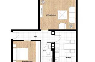 Wohnung kaufen in 85053 Ingolstadt, Ingolstadt - Schöne, zwei Zimmerwohnung, Küche Bad mit Balkon zu verkaufen.
