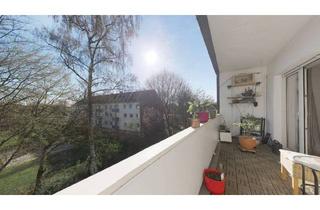 Wohnung kaufen in 48145 Münster, Münster - Zwei Balkone, viel Licht, Mauritz und bald frei!