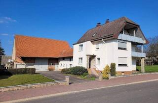 Haus kaufen in Ransbacher Straße 10, 36284 Hohenroda, Hohenroda - WEITLÄUFIG!!! Ein- Zweifamilienwohnhaus mit Zwischenbau, Scheune und 8206 m² Grundstück