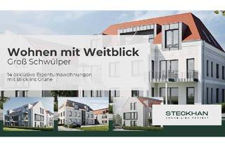 Wohnung kaufen in 38179 Schwülper, Schwülper - Exklusive Neubauwohnungen mit Weitblick ins Grüne