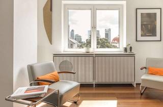 Penthouse kaufen in Skylineblick, 60323 Westend-Süd, Penthouse-Loft im imposanten Stilaltbau mit modernem Designkonzept, Südbalkon und Skylineblick