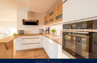 Wohnung kaufen in Friedrichstaße, 18586 Göhren, 135 m² Erdgeschosswohnung im Ostseebad Göhren: Meerblick, 76 m² Wohnbereich und große S/W-Terrasse!