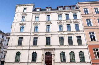 Wohnung kaufen in 04275 Südvorstadt, Exklusive 2-Zimmer-Altbauwohnung mit Balkon in der Südvorstadt