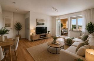 Wohnung kaufen in Am Müggelsee, 12587 Friedrichshagen, Wohnen am Müggelsee – helle Dachgeschosswohnung mit Loggia in Friedrichshagen