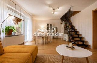 Wohnung kaufen in 67363 Lustadt, Maisonette am Feldrand mit Balkon & Weitblick – 60m² Wohnfläche + 20m² ausgebaute Nutzfläche, EBK