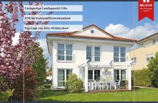 Villa kaufen in 50859 Widdersdorf, Einzigartige Landhausstil-Villa || KfW-60-Energieeffizienzstandard