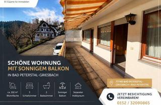 Wohnung kaufen in Forsthausstr., 77740 Bad Peterstal-Griesbach, Große Wohnung mit kleiner Einliegerwohnung