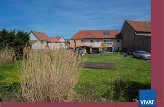 Haus kaufen in 35519 Rockenberg, 1A-Kapitalanlage: 2 Häuser, Nebengebäude, Baugrund, umschlossener Innenhof, Garten. Top vermietet!