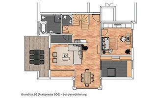 Wohnung mieten in 74189 Weinsberg, Helle 4 Zimmer- Maisonette-Wohnung in Weinsberg mit Dachterrasse, Aufzug und 2 Parkplätzen
