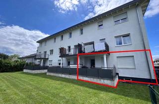 Wohnung kaufen in Erftstraße, 50389 Wesseling, Moderne 2 Zimmer Wohnung mit Terrasse, Gartenanbindung und schönem Blick ins Grüne