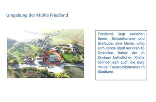 Wohnung mieten in Beeskower Straße, 15848 Friedland, 3-Zimmer-Wohnung im hist. Gebäude der Dammühle in Friedland NL