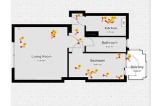 Wohnung mieten in Plänterwald, 12435 Plänterwald, 2-Zimmer-Wohnung mit Balkon in Berlin