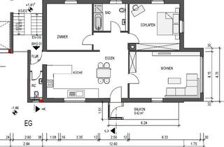 Wohnung mieten in 77833 Ottersweier, Frisch renovierter Altbau in Ottersweier: Großzügige 106 m² mit Fußbodenheizung & Einbauküche