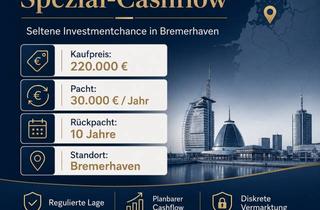 Anlageobjekt in 27576 Bremerhaven, Kapitalanlage mit seltenem Spezial-Cashflow in Bremerhaven
