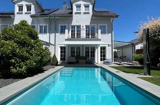 Doppelhaushälfte kaufen in 85609 Aschheim, ELEGANTE DOPPELHAUSHÄLFTE MIT POOL