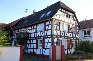 Anlageobjekt in 76777 Neupotz, Historisches Fachwerkhaus mit Hofanlage - DENKMALSCHUTZ - Weiter ausbaufähig
