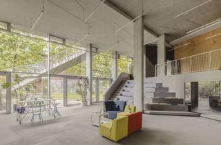 Gewerbeimmobilie mieten in Böttgerstrasse 16, 13357 Wedding, Außergewöhnlicher Workspace mit Galeriecharakter im ikonischen Brandlhuber-Bau