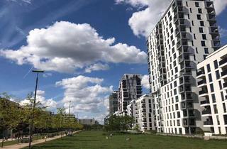 Wohnung kaufen in Toulouser Allee 15, 40211 Düsseldorf, Skylineblick aus der 14.etage-moderne 3-Zimmer-Wohnung mit Balkon & Tiefgarage