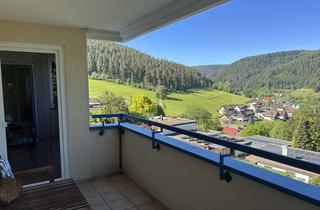 Wohnung kaufen in 72270 Baiersbronn, Helle 2-Zimmer Wohnung mit herrlicher Aussicht und Balkon im 1. OG in Baiersbronn