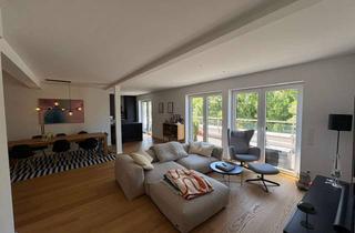 Penthouse mieten in Grenzstraße 140, 47799 Cracau, Penthousewohnung mit großer Dachterasse : Großzügige 4-Zimmer-Wohnung in Krefeld mit Blick ins Grüne