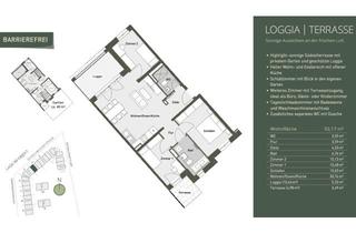 Wohnung mieten in Eschollbrücker Straße 10, 64295 Darmstadt, Darmstadt-Mitte Erstbezug: 4-Zimmer-Wohnung mit Garten, Loggia