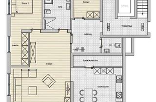 Wohnung mieten in Talstr., 88326 Aulendorf, Top-Wohnung mit EBK und Balkon: freundliche 4-Zimmer-2.OG in Aulendorf