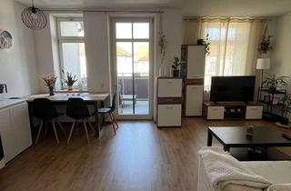 Wohnung mieten in Gorkistraße 58, 04347 Schönefeld-Abtnaundorf, 2-Zi-Whg in Schönefeld: saniert, möbliert, mit Balkon und Aufzug
