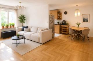 Wohnung mieten in Mitterhoferstraße 19, 80687 Laim, Helle 3-Zimmer-Wohnung mit 2 Balkonen, Tiefgarage & hochwertiger Teilmöblierung nahe Hirschgarten