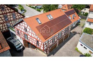 Einfamilienhaus kaufen in 74523 Schwäbisch Hall, *PROVISIONSFREI* Fachwerk trifft Loxone & PV: Wohnen + 264 m² Büro in Schwäbisch Hall