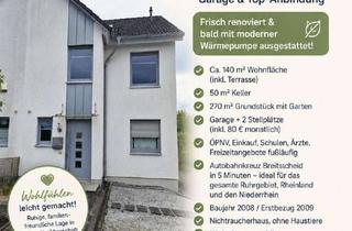 Haus mieten in 45481 Saarn, Exklusives Wohnen in bester Lage - Top Anbindung - renoviert m. Garten, Garage u. neuer Wärmepumpe
