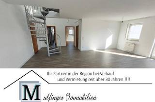 Wohnung mieten in 91486 Uehlfeld, moderne 3 Zi. DG (2. OG) Wohnung mit Balkon und KFZ-Stellplatz