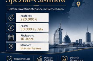 Anlageobjekt in 27576 Bremerhaven, Kapitalanlage mit seltenem Spezial-Cashflow in Bremerhaven