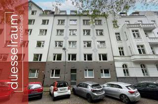 Wohnung kaufen in 40223 Bilk, Großzügig geschnittene und leerstehende 3-Zimmer-Dachgeschosswohnung in urbaner Bilker Wohnlage!