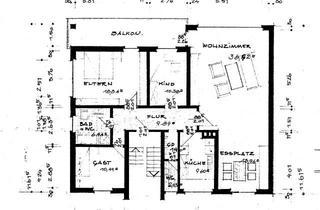 Wohnung mieten in 35274 Kirchhain, Gepflegte Wohnung mit sechs Zimmern und Balkon in Kirchhain
