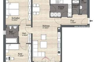 Wohnung mieten in Partheterstraße 35, 94209 Regen, Helle 3-Zimmer-Wohnung (ca. 85 m²) mit schöner Aussicht in Regen
