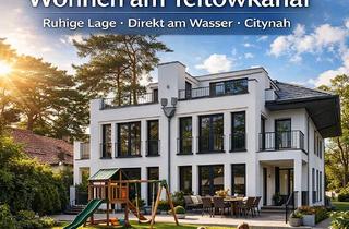 Wohnung mieten in Bäkepromenade, 14532 Stahnsdorf, Exklusive Neubau-Maisonette mit Garten direkt am Teltowkanal