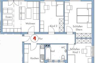 Wohnung mieten in Am Kleinen Rotenberg 12, 54516 Wittlich, 4 ZKB 90m2 in Wittlich mit 2x Balkon