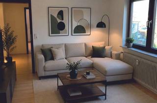 Wohnung mieten in Goethestraße 19, 72793 Pfullingen, 4-Zi DG Whg. Balkon/TG-Stellplatz/gr. Bühne u. Keller