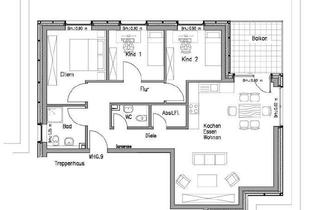 Wohnung mieten in 59302 Oelde, Alltagstaugliche 4 Zimmer in Oelde