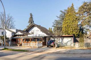 Einfamilienhaus kaufen in 14129 Nikolassee, Einfamilienhaus mit Anbau – Projektimmobilie mit großem Entwicklungspotenzial