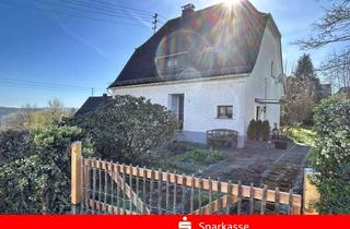 Einfamilienhaus kaufen in 57537 Wissen, Wissen, gemütliches Einfamilienhaus mit großem Grundstück und Garage, Panoramablick