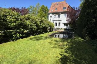 Villa kaufen in 59269 Beckum, Charaktervolle Villa mit zwei Wohneinheiten, Garage und parkähnlichem Garten in Neubeckum