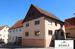 Einfamilienhaus kaufen in 72393 Burladingen, Wohnen mitten im Dorf - Einfamilienhaus mit sonnigem Garten und großer Scheune -