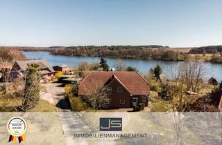 Doppelhaushälfte kaufen in 17255 Wustrow, Doppelhaushälfte mit Seeblick auf den Plätlinsee