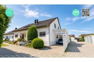 Doppelhaushälfte kaufen in 76344 Eggenstein-Leopoldshafen, Ruhig – Familienfreundlich – Vielseitig: Gepflegte Doppelhaushälfte mit Einliegerwohnung, Eggenstein