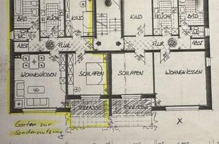 Wohnung mieten in Schlesienstraße 12, 31699 Beckedorf, 3-Zimmer Erdgeschosswohnung in Beckedorf mit Terrasse, Garten und Stellplatz/Garage