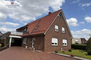 Wohnung mieten in 26169 Friesoythe, Einziehen und Wohlfühlen - Charmante Oberwohnung mit Balkon in ruhiger Lage von Friesoythe zu vermie