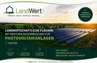 Anlageobjekt in 26209 Hatten, In die Zukunft investieren, Photovoltaikprojekt mit positiven Bauvorbescheid in Hatten.