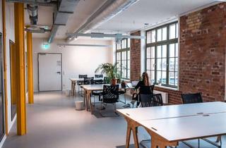 Büro zu mieten in 04229 Plagwitz, Flexdesks: Helles Büro im Plagwitz – flexibel, 24/7 Zugang & starkes Netzwerk